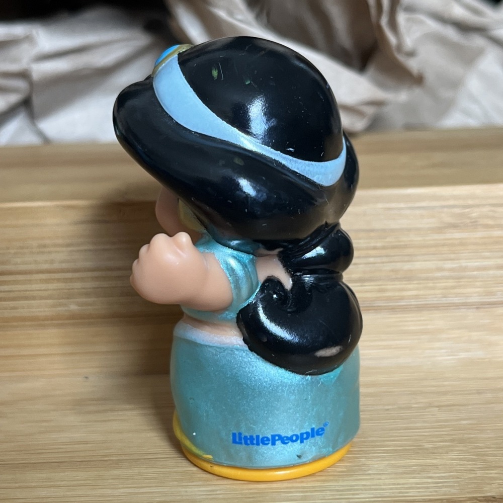 Fisher Price Little People Disney‎ Princess Shinny Jasmine Figure 2012 Chunk - Picture 7 of 9